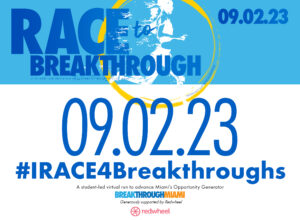 BTM - Race to Breakthrough - Race Day Bib