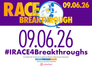 Breakthrough Miami - Race to Breakthrough 2026 - Bib