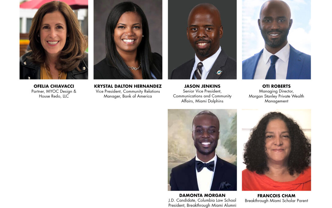 Breakthrough Miami Announces the Appointment of their Newest Board Members